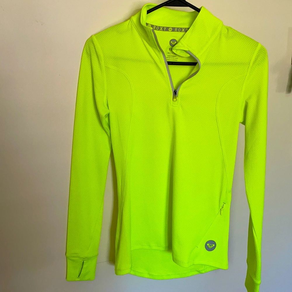Roxy 3/4 zip running top